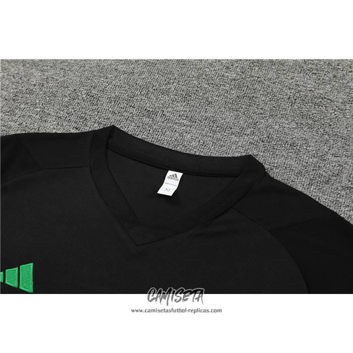 Chandal del Bayern Munich 2023-2024 Manga Corta Negro - Pantalon Corto